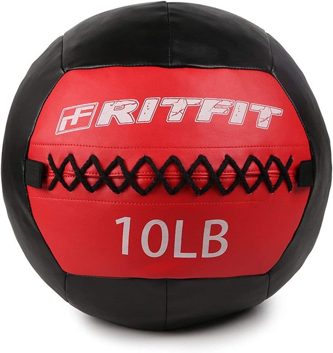 RitFit Pelota medicinal, pelota de peso, pelota medicinal suave, pelota medicinal de pared, bola de pared suave, juego de bolas de pared, pelotas