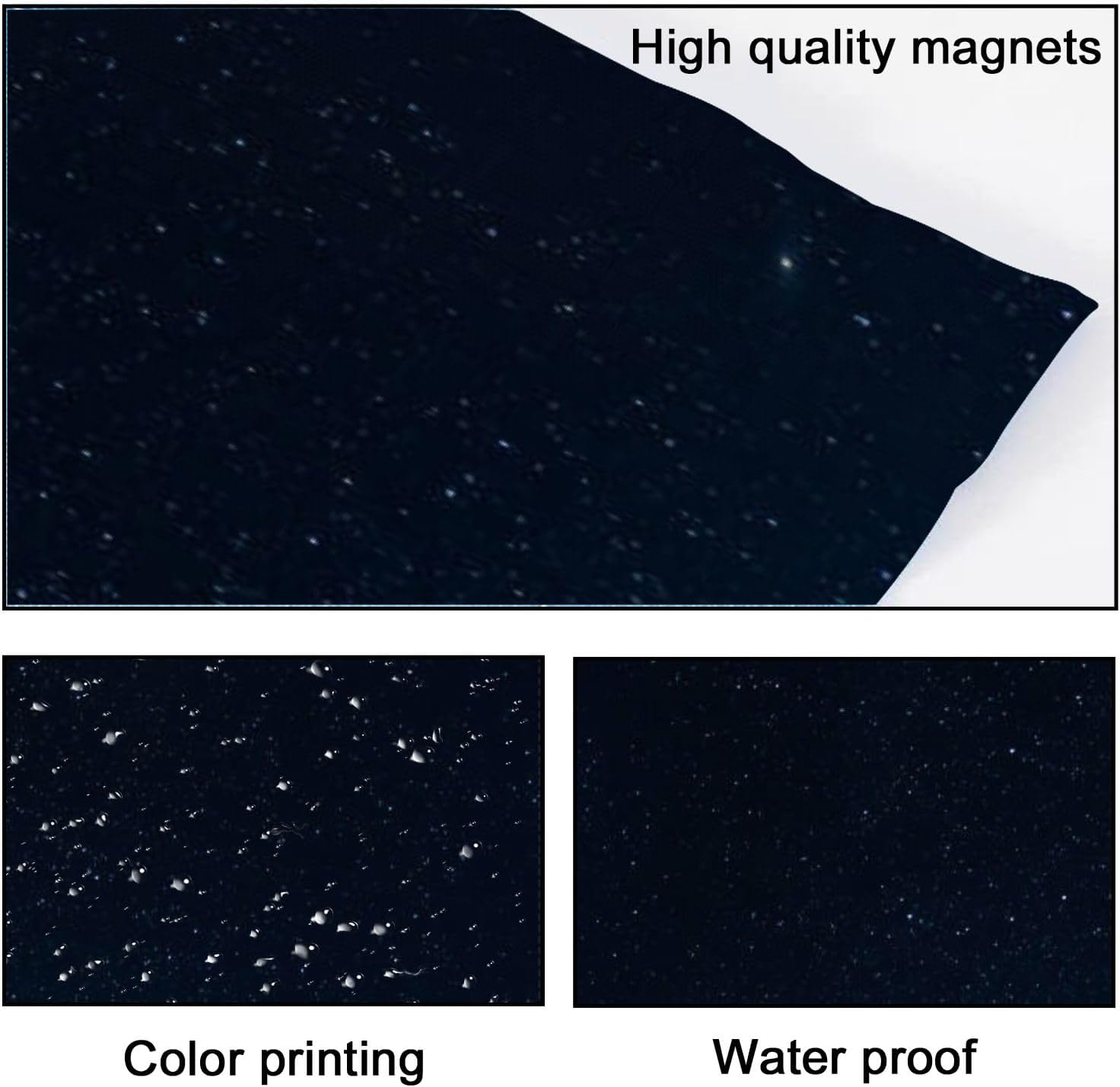 UDXOMZAGK Paquete de 8 cubiertas de luz fluorescente para luces de techo, cubiertas magnéticas de luz nocturna para aula, hogar, oficina, escuela,