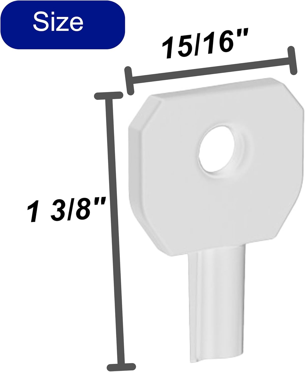 Llave para dispensadores Purell, incluyendo desinfectante y dispensadores de jabón de manos, compatible con Gojo Lock o no dispensadores – Ajuste