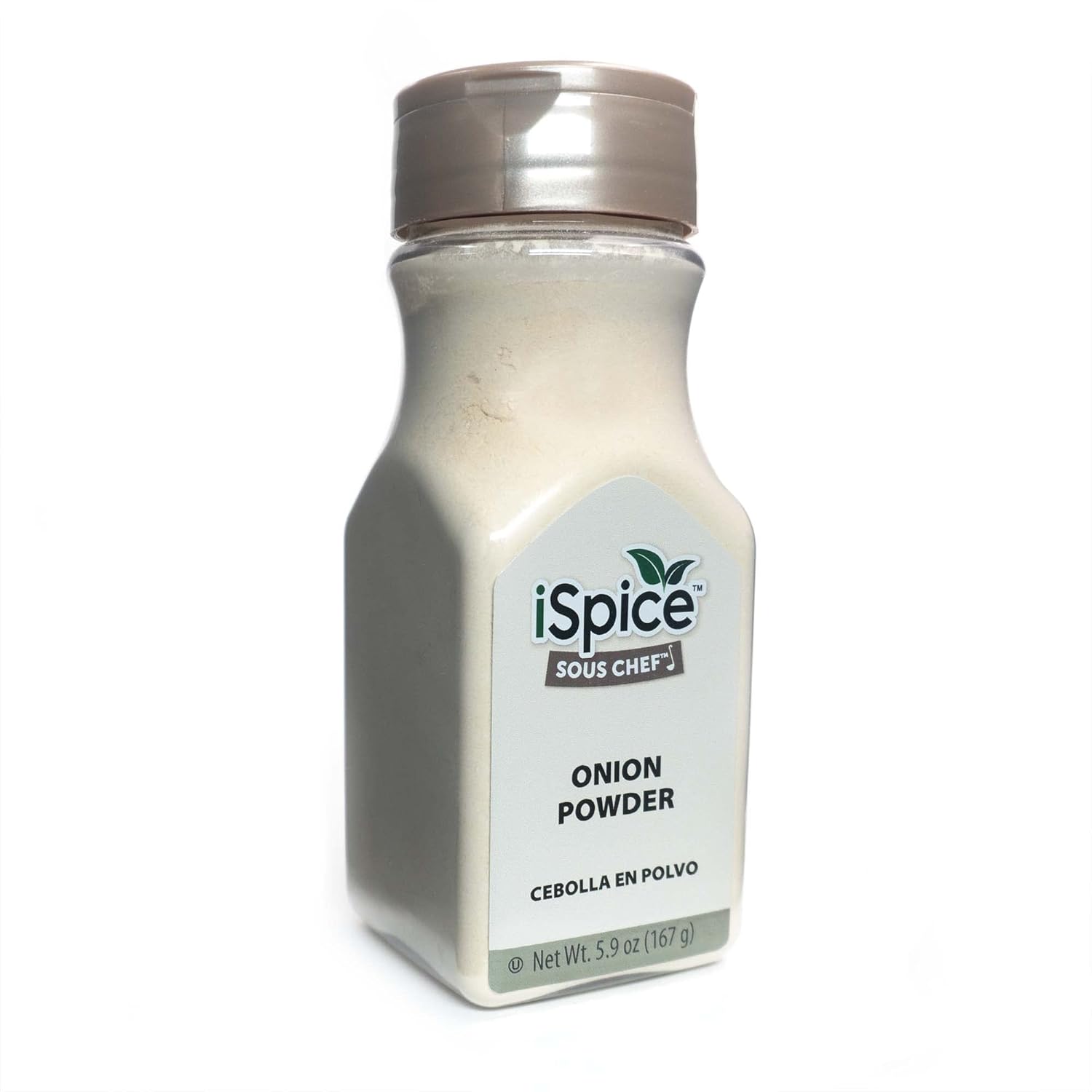 iSpice Cebolla en polvo  Puro y fresco  Especias esenciales de cocina  5.9oz (167g)