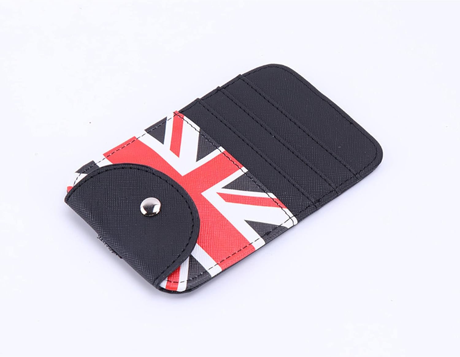 Dabok – Soporte para tarjetas de bandera británica Union Jack, clip para visera de automóvil, accesorios universales para interiores de automóvil,