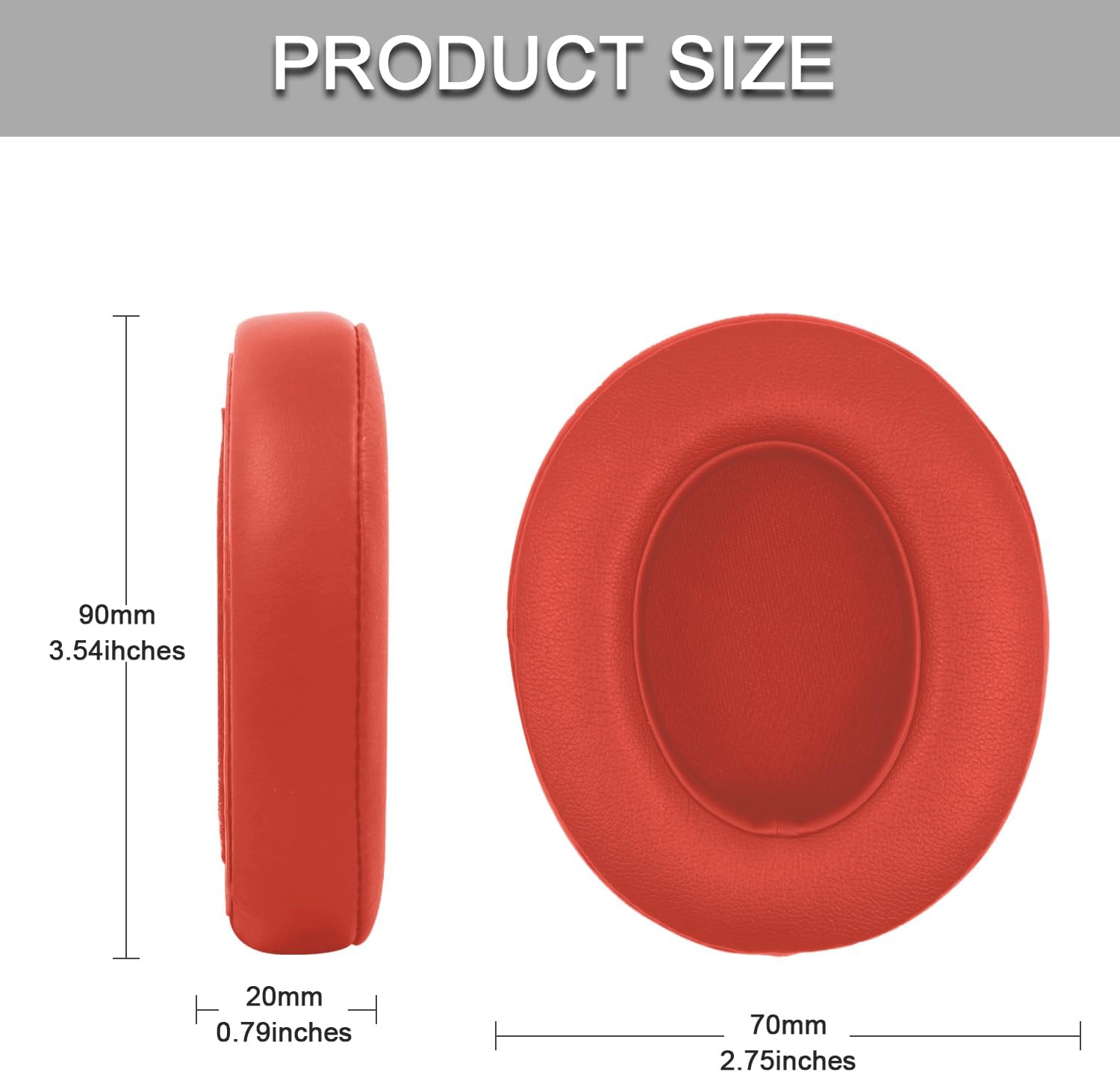 Almohadillas de repuesto para auriculares Beats Studio 2 y Studio 3 con cable e inalámbricos, almohadillas de repuesto para auriculares con