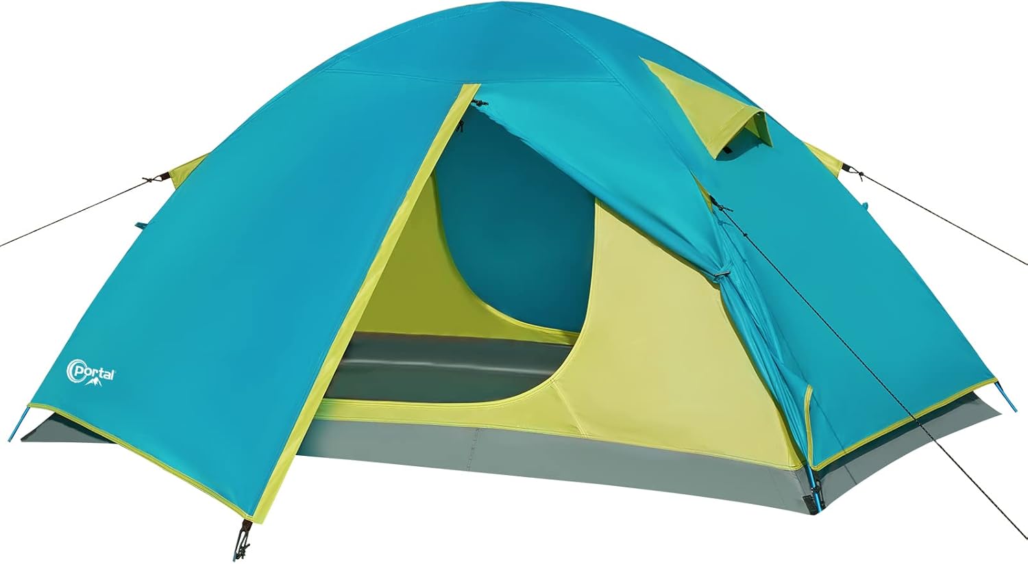 PORTAL 23 Person Backpacking Tent, 3 Season Ultralight Hiking Tent, Lightweight Water Resistant Camping Tent with Two Wide Door, Extra Space