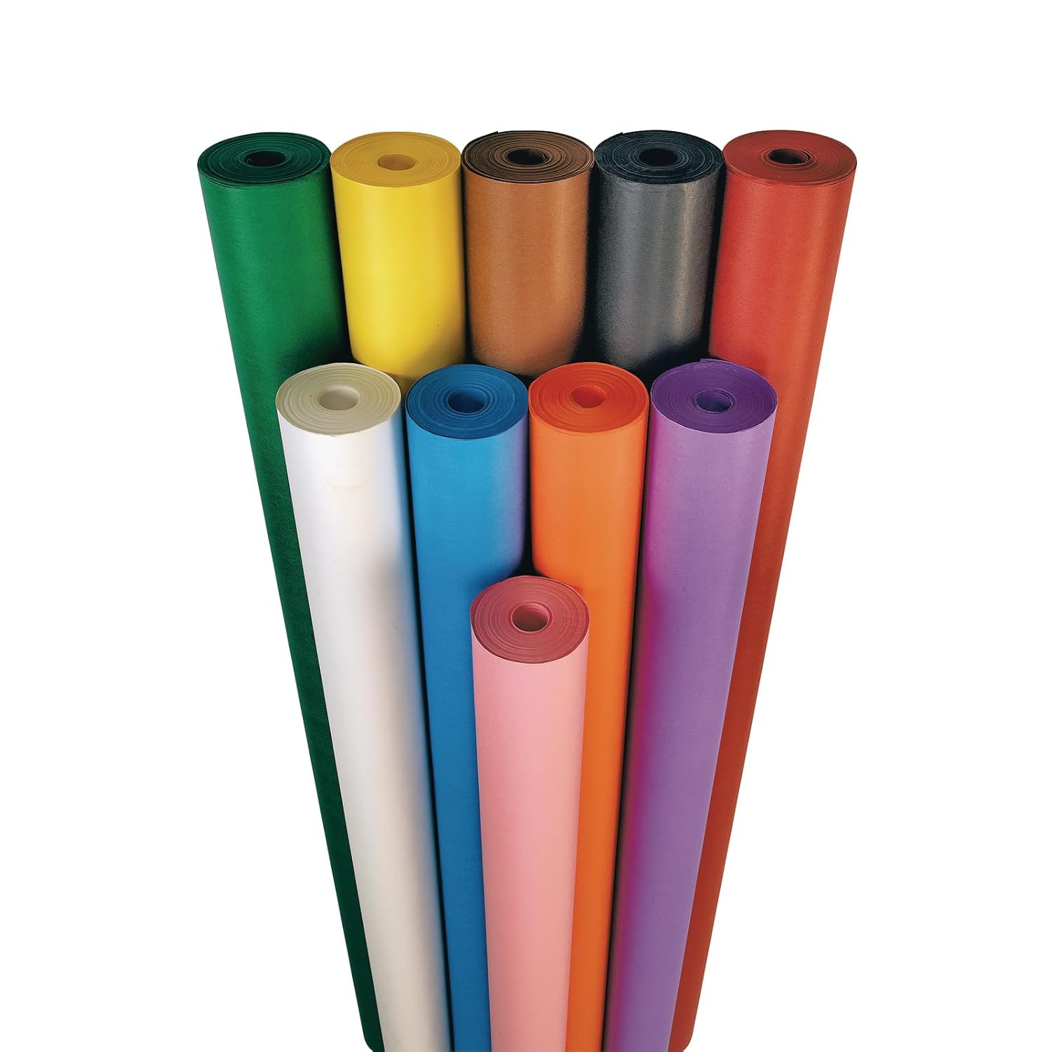 Kraft, rollo de papel con acabado doble (48 x 200 pulgadas), color púrpura, Rainbow Kraft 1369531