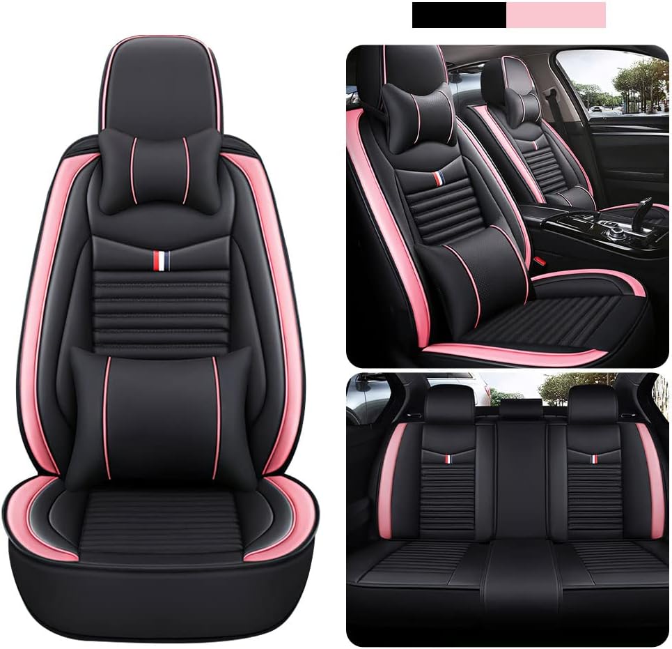 Fundas de asiento de automóvil para Toyota Corolla 1997-2022, fundas de asiento de automóvil de cuero de lujo, funda universal antideslizante para