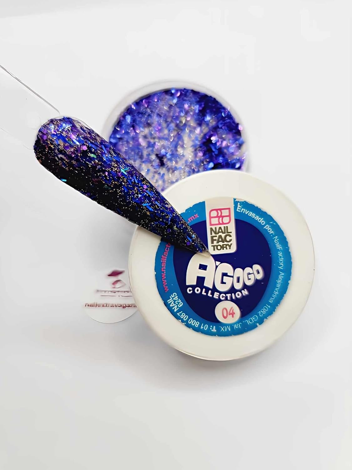 Acrílico #4 polvo Colección Agogo