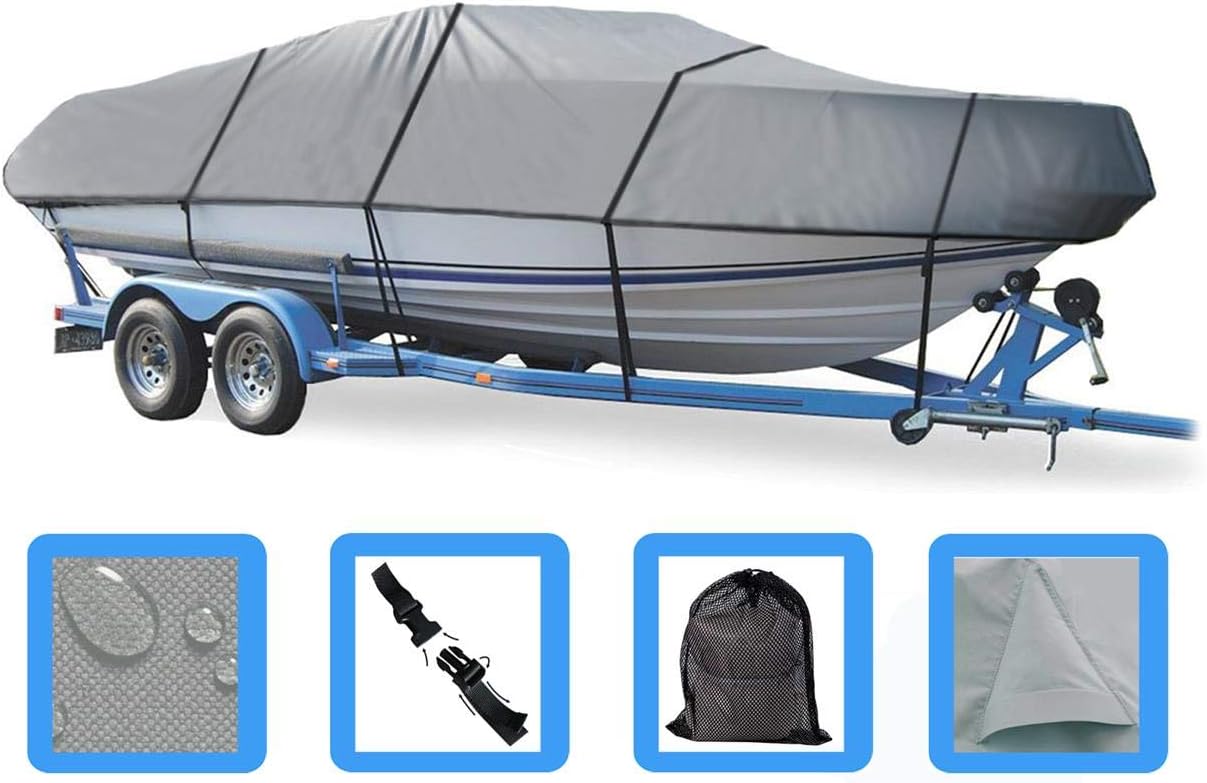 SBU Cubierta para barco para Monterey 200 LS MONTURA BOWRIDER IO 2002-2004 Heavy Duty