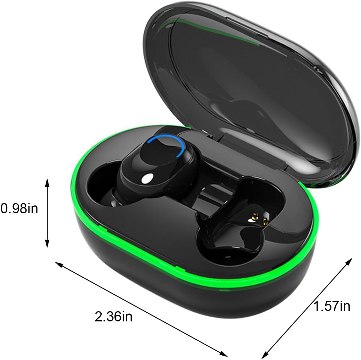 OAVQHLG3B Auriculares inalámbricos Bluetooth en auriculares 5.3 Bluetooth Auriculares inalámbricos Bluetooth Auriculares inalámbricos Auriculares