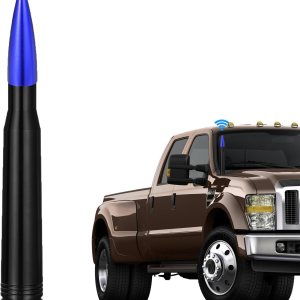 Reemplazo de antena corta de 5.5 pulgadas con tapas de vástago de válvula para Ford Toyota Car Truck Antena Accesorios (azul) Reemplazo de antena corta de 5.5 pulgadas con tapas de vástago de válvula para Ford Toyota Car Truck Antena Accesorios (azul)