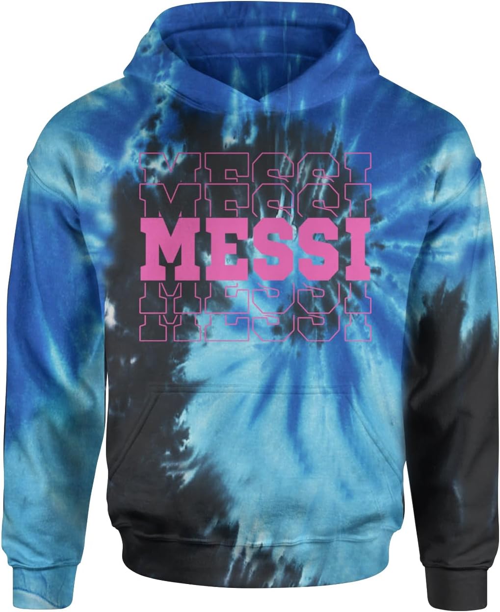 Expression Tees Messi Futbol Miami – Sudadera con capucha tamaño juvenil