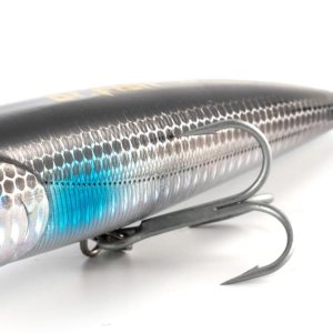 Dr.Fish Topwater Popper – Señuelos de pesca de agua salada, 45.5 pulgadas GT Popper VMC anzuelos agudos señuelos de pesca para Striper, lucio, Dr.Fish Topwater Popper – Señuelos de pesca de agua salada, 45.5 pulgadas GT Popper VMC anzuelos agudos señuelos de pesca para Striper, lucio,