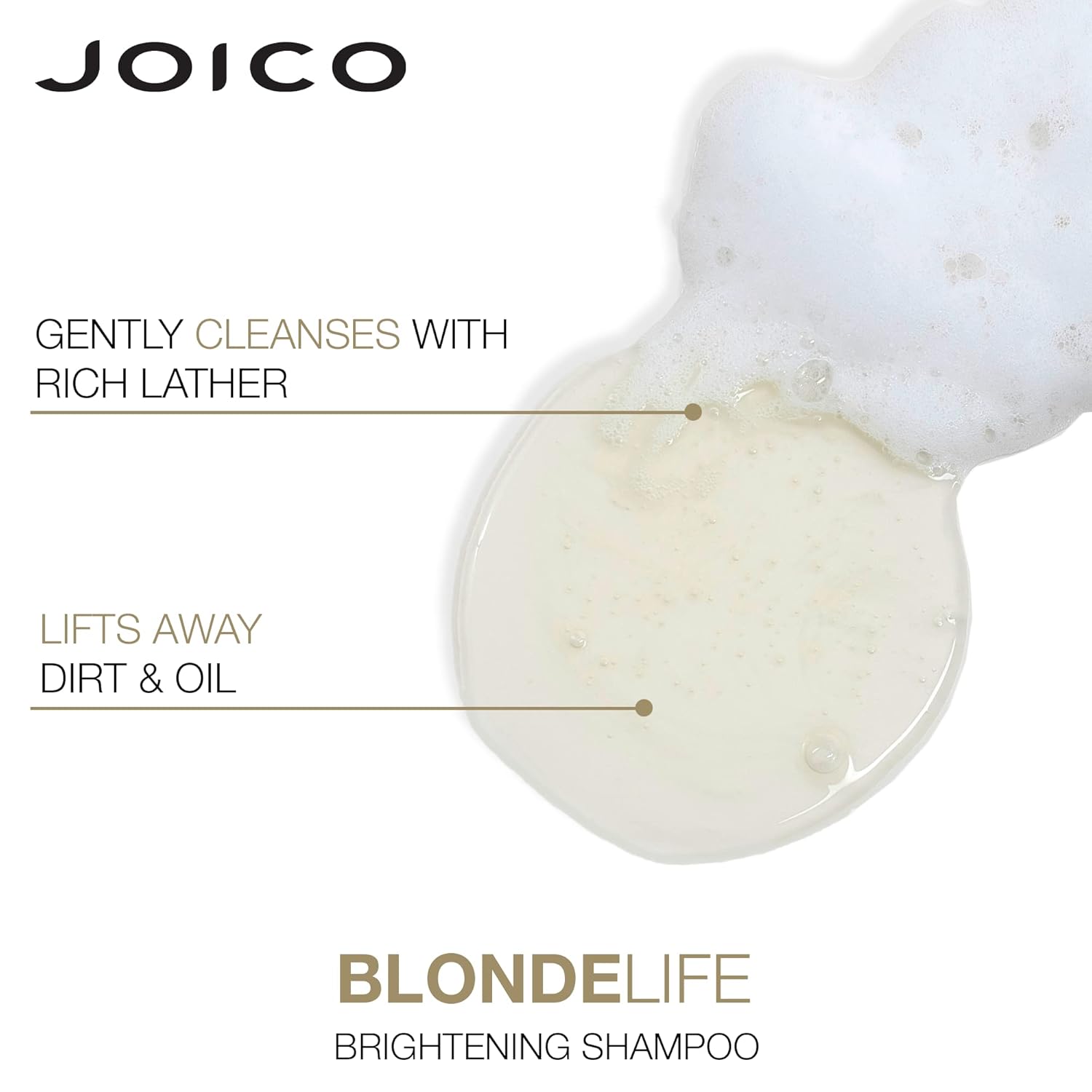 Joico Champú y acondicionador iluminador Blonde Life  Para cabello rubio  Añade suavidad y suavidad  Sin sulfatos  Con aceite de monoi y tamanu