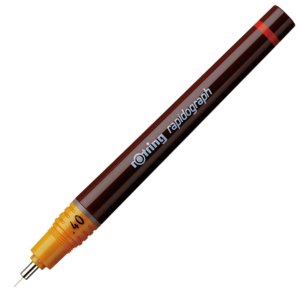 Rotring Bolígrafo técnico Rapidograph 0.016 in Rotring Bolígrafo técnico Rapidograph 0.016 in