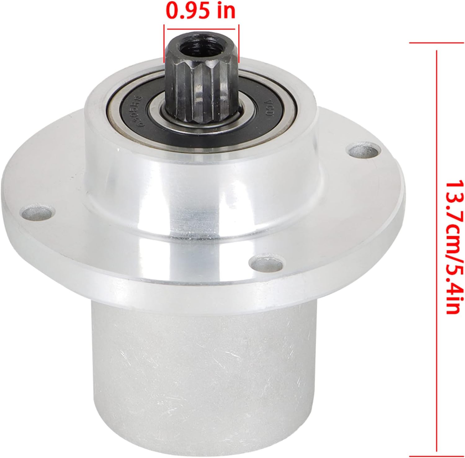 labwork 3PK 783506 Reemplazo del conjunto del husillo para Hustler Zero Turn Cortacésped Deck FasTrak