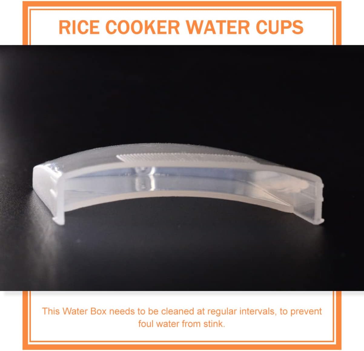 Colección de tazas de agua pequeñas Reemplazo de almacenamiento de cocina y suministros de repuesto de accesorios de plástico para piezas de