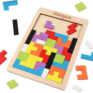 Coogam Bloques de madera Rompecabezas de juguete Tangram Rompecabezas Inteligencia Colorido Bloques Rusos 3D Juego STEM Montessori Regalo educativo para niños 40 piezas Colombia Coogam Bloques de madera Rompecabezas de juguete Tangram Rompecabezas Inteligencia Colorido Bloques Rusos 3D Juego STEM Montessori Regalo educativo para niños 40 piezas Colombia