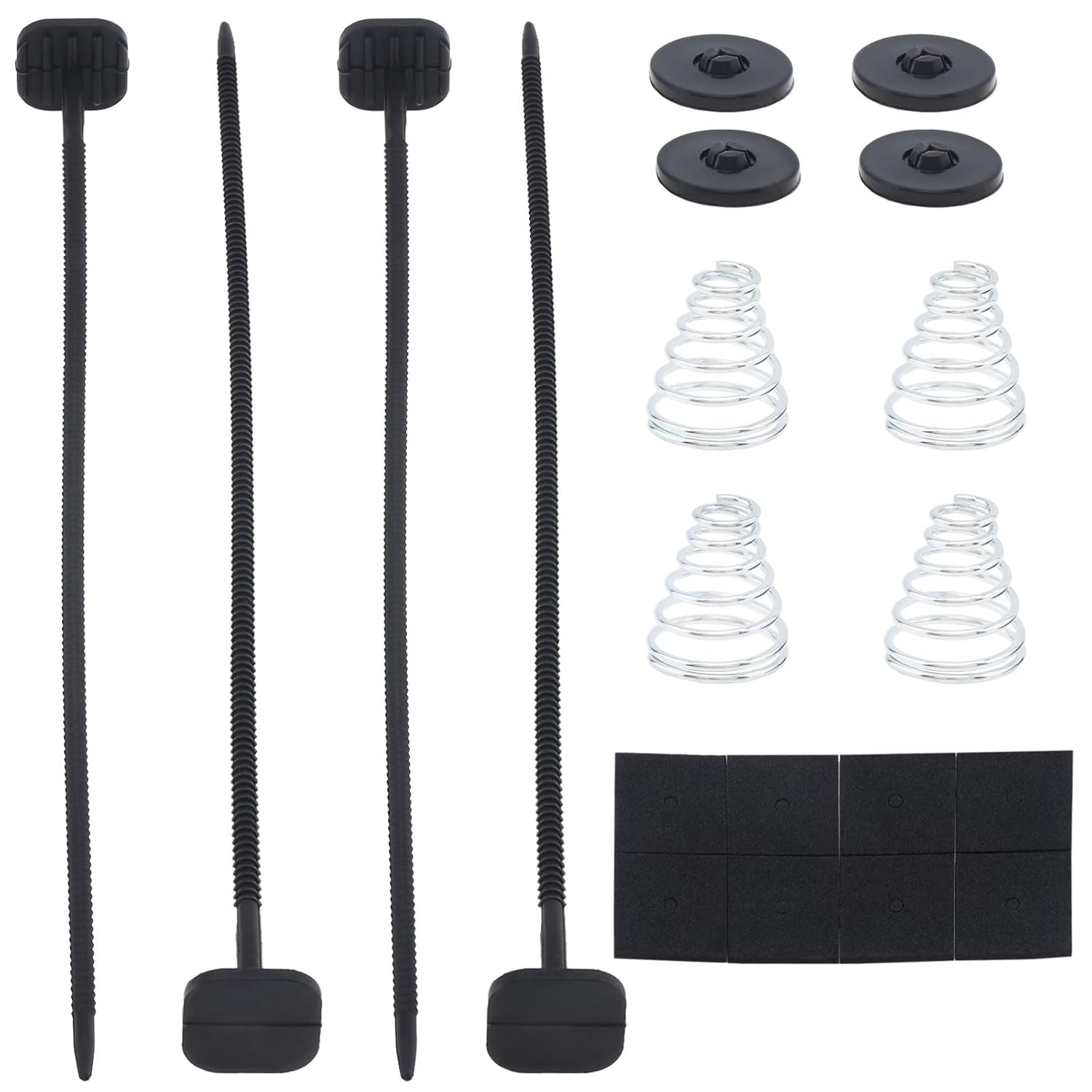 Kit de montaje de ventilador, kit de montaje de ventilador de radiador eléctrico de 12 V para ventilador de refrigeración eléctrico y enfriador de