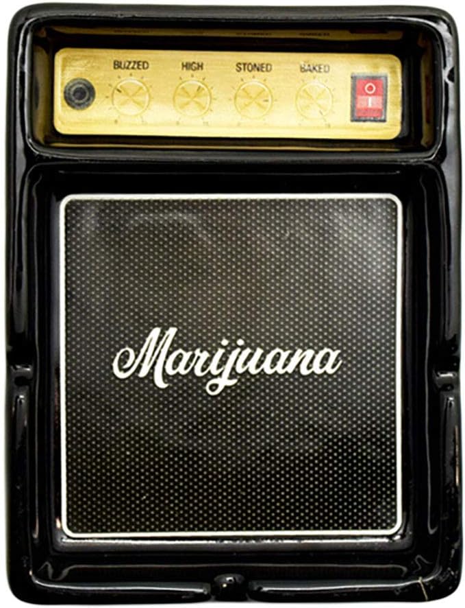 Cenicero de cerámica retro para amplificador de guitarra – 4 x 5.25