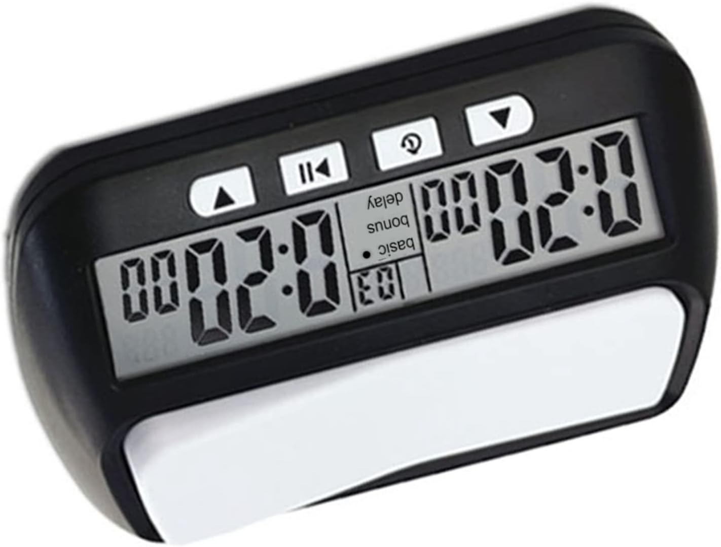 Temporizador digital de ajedrez con función de alarma audible, temporizador de juego multifunción portátil