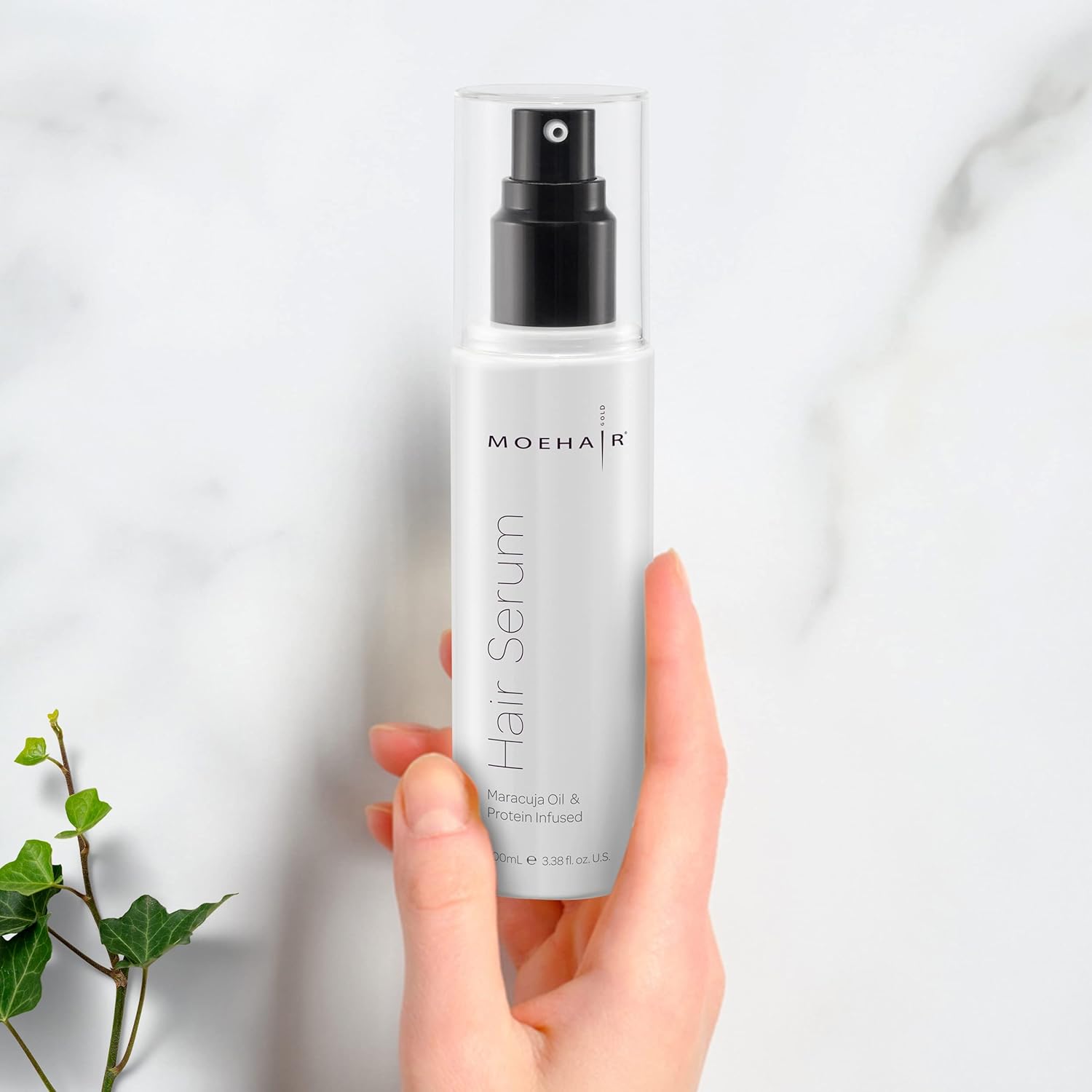 MOEHAIR DUO Pack de suero para el cabello y acondicionador sin enjuague  Desenreda y elimina el encrespamiento  Suaviza y añade brillo  Hidrata y