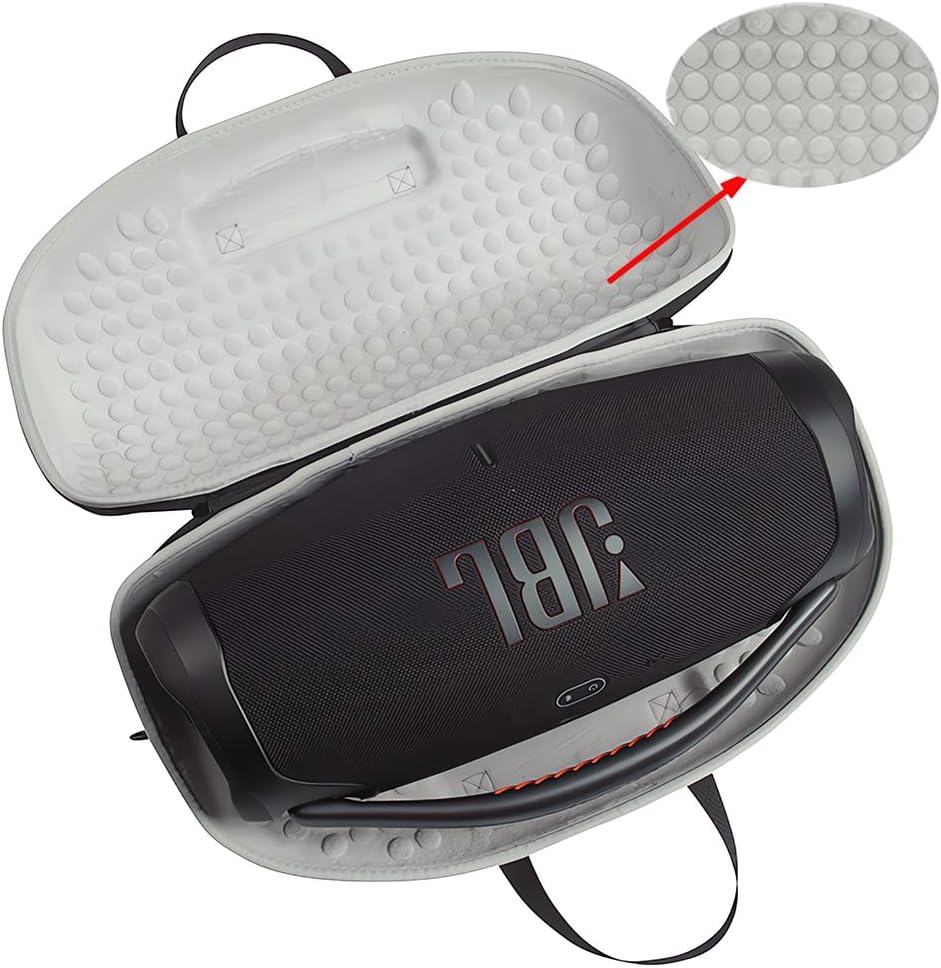 XDQDFDC Hard Travel Case for JBL Boombox 3 Boombox 2 Powerful Waterproof Bluetooth Boombox Speakers Carrying Case
