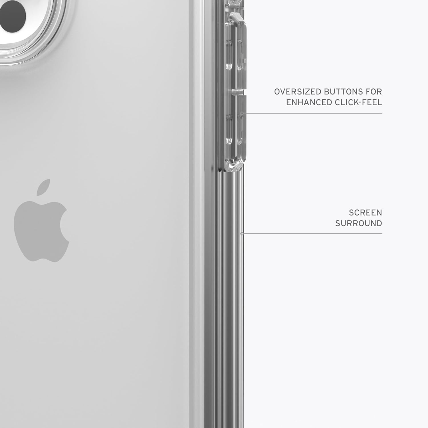 URBAN ARMOR GEAR UAG – Funda compatible con iPhone 15 Pro Max de 6.7 pulgadas, funda protectora resistente a prueba de caídas de hielo transparente