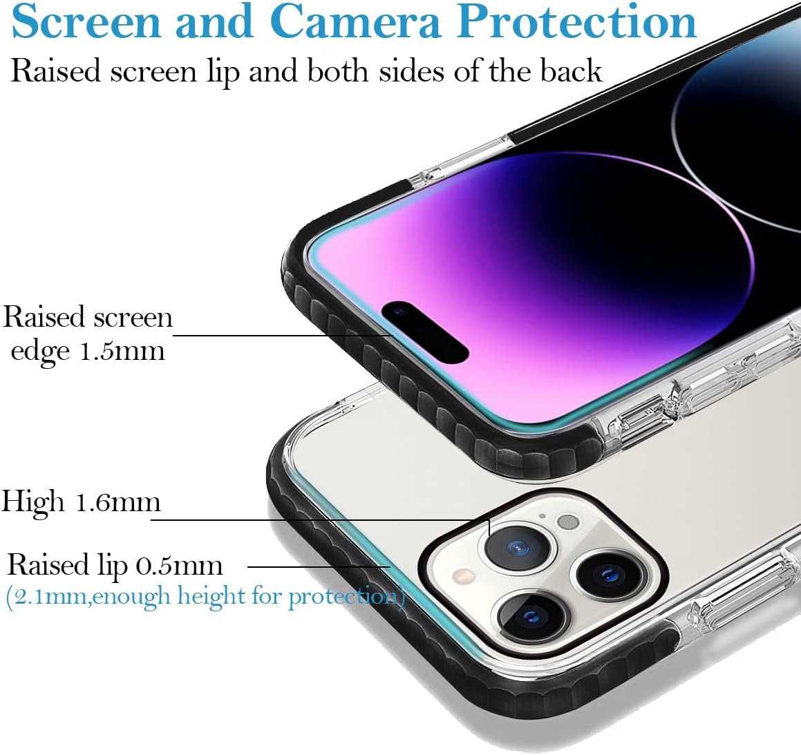 Funda de teléfono personalizada para iPhone 15 Pro Max con foto personalizada con nombre de anime, resistente a los golpes, funda protectora de TPU