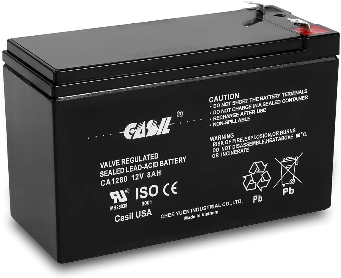 APC Back-UPS ES 750 – Batería de repuesto – Casil CA1280 12v 8ah