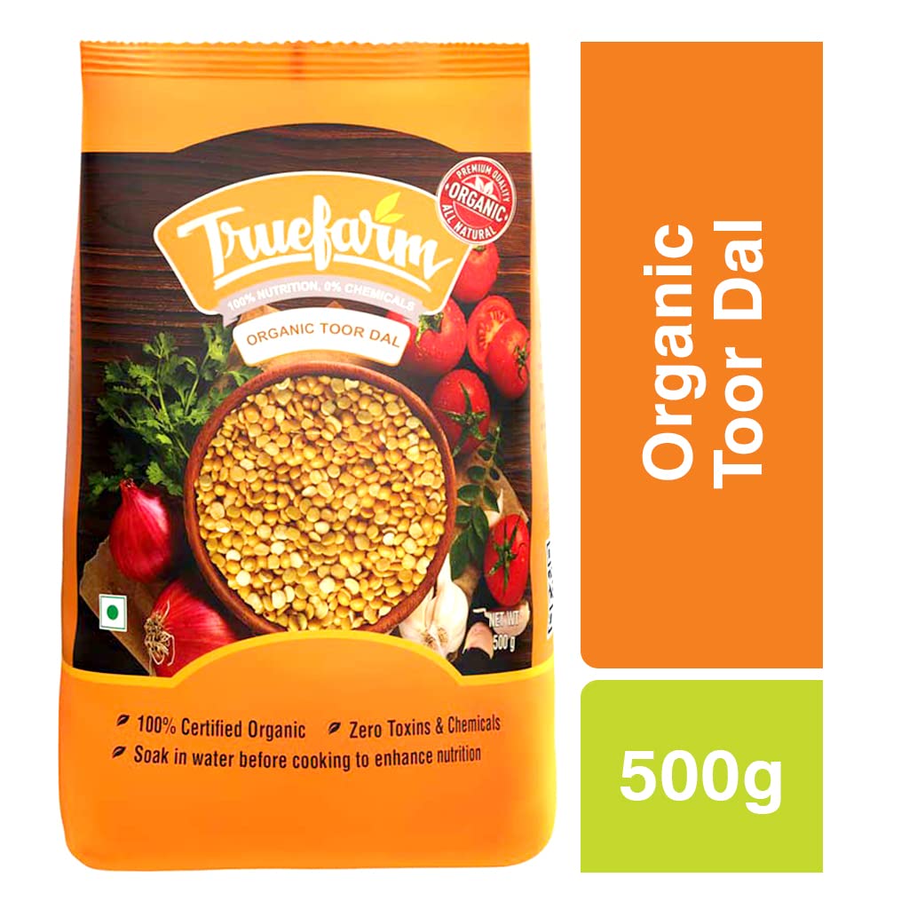Toor Dal orgánico (17.64 oz)