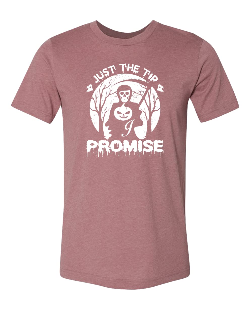 Just the Tip I Promise Shirt, Funny Halloween Shirt, Grim Reaper Shirt, Spooky Season Shirt, Funny Spooky Tee, Halloween Outfit