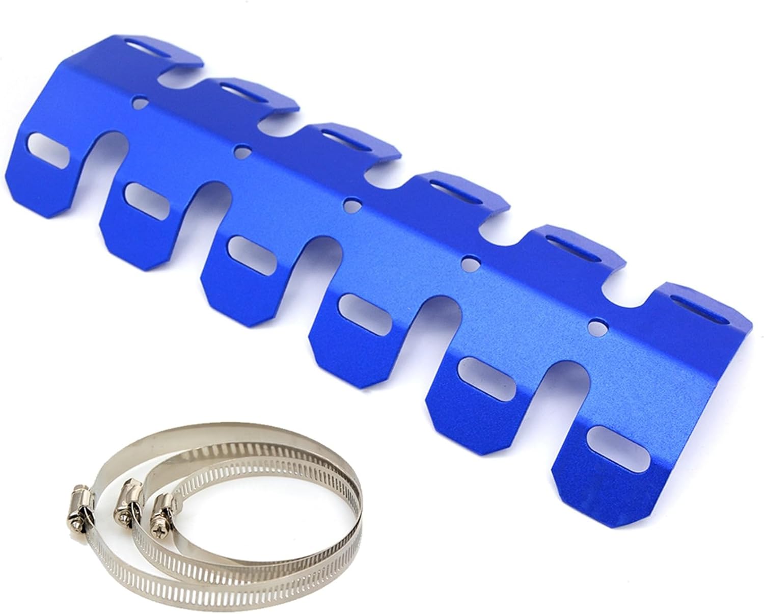Protector de tubo de escape de motocross, protector de tubo de escape medio, protector térmico para Yamaha XT660XRZ XT600 XTZ 125 XTZ660 TENERE