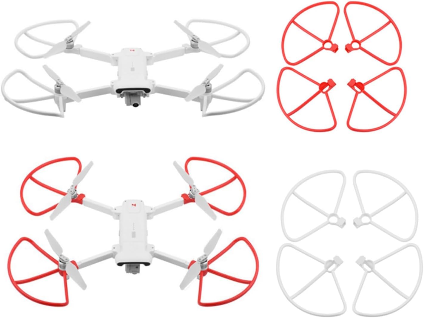 Quick Release Propeller for FIMI X8 SE X8 SE 2020 Drone Replacement Blade Props Guard Landing Gear Drone Accessories (Color  8pcs White)