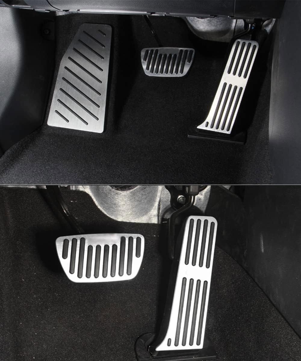 Blazeray Accesorios para Toyota RAV4 RAV 4 XA50 2019 2020 2021 Accesorios Cubierta de pedal de aleación de aluminio antideslizante Motor automático