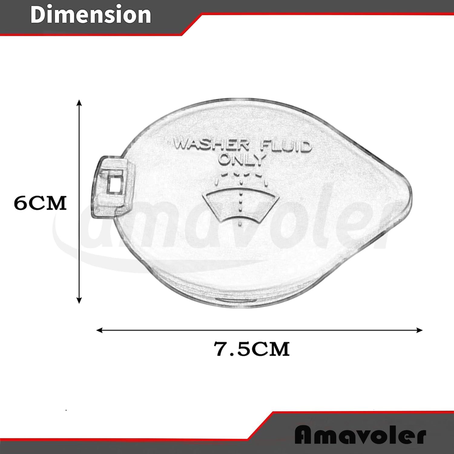 85316-48060 Parabrisas Depósito Líquido Depósito Botella Tapa de Tanque Piezas de Repuesto del Mercado de Accesorios Ajuste para Toyota RAV4