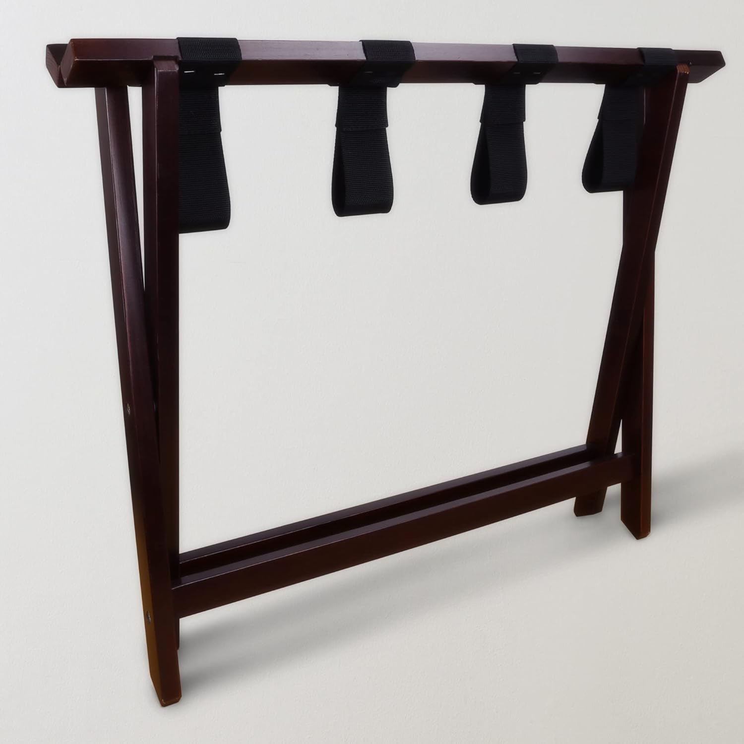 Casual Home Portaequipajes extra ancho de 30 pulgadas, madera maciza
