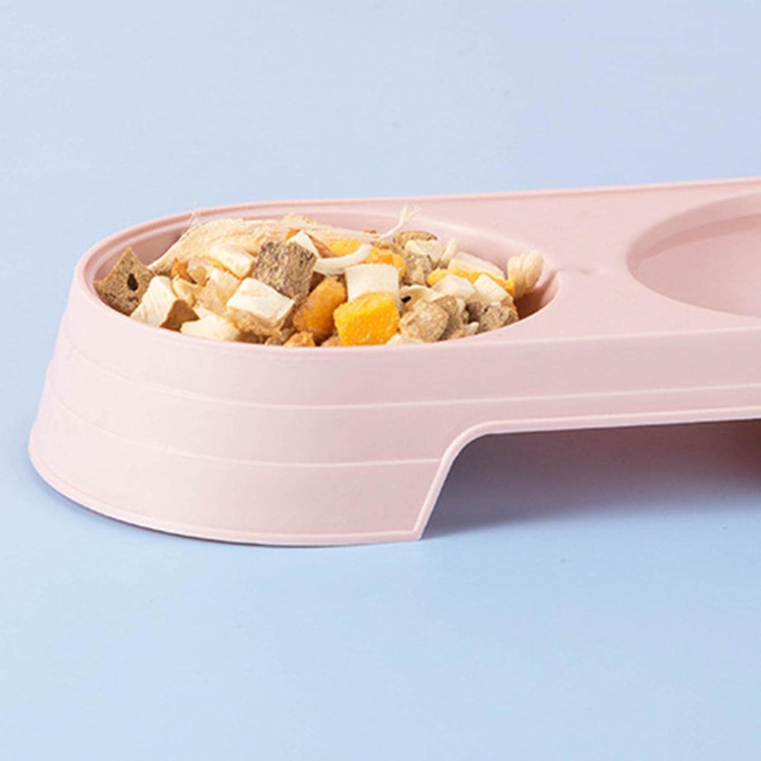 Kumprohu Cuencos de comida para perros  Cuenco doble elevado para gatos, juego de cuencos de comida y agua para cachorros, cuencos para mascotas