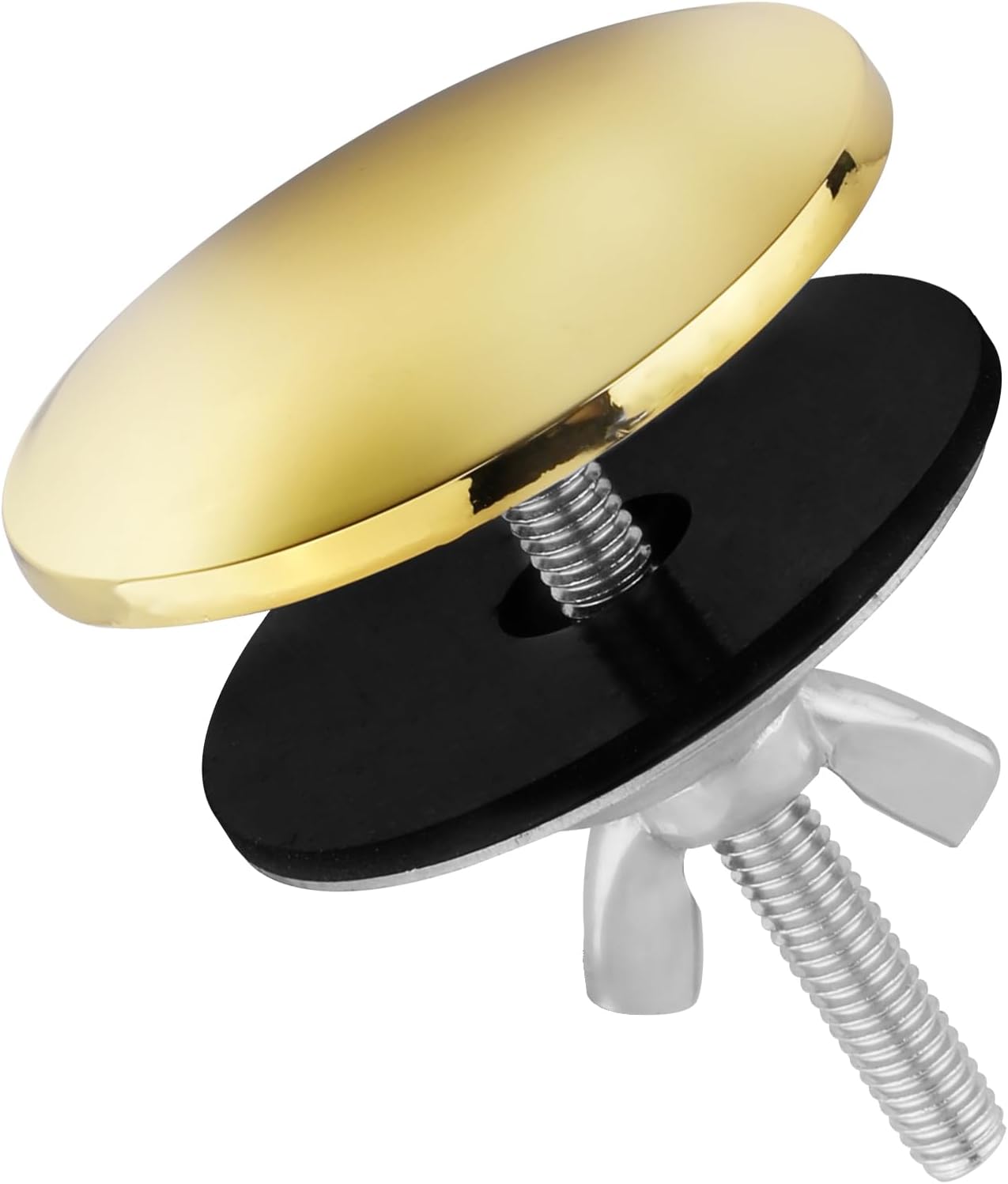 Cubiertas para orificios para fregadero, 2 pulgadas, acero inoxidable, para fregadero de cocina, tapa de orificio de grifo, buen sellado, orificio