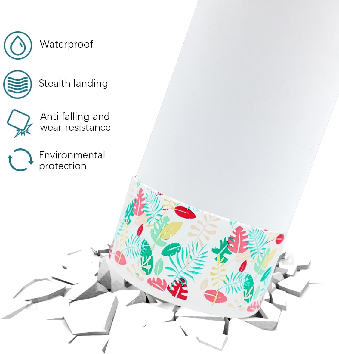 HEYSKAY Base protectora de silicona para funda de maletero de 12 a 40 onzas para vaso Stanley Hydro Flask, Yeti, Simple Modern, accesorios para