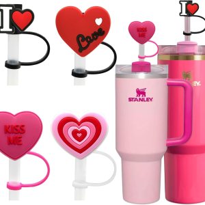 Funda de popote de 0.4 pulgadas de diámetro para copa Stanley, adorno de popote Amreich para vaso Stanley de 30 y 40 onzas con asa, tapa de popote Funda de popote de 0.4 pulgadas de diámetro para copa Stanley, adorno de popote Amreich para vaso Stanley de 30 y 40 onzas con asa, tapa de popote