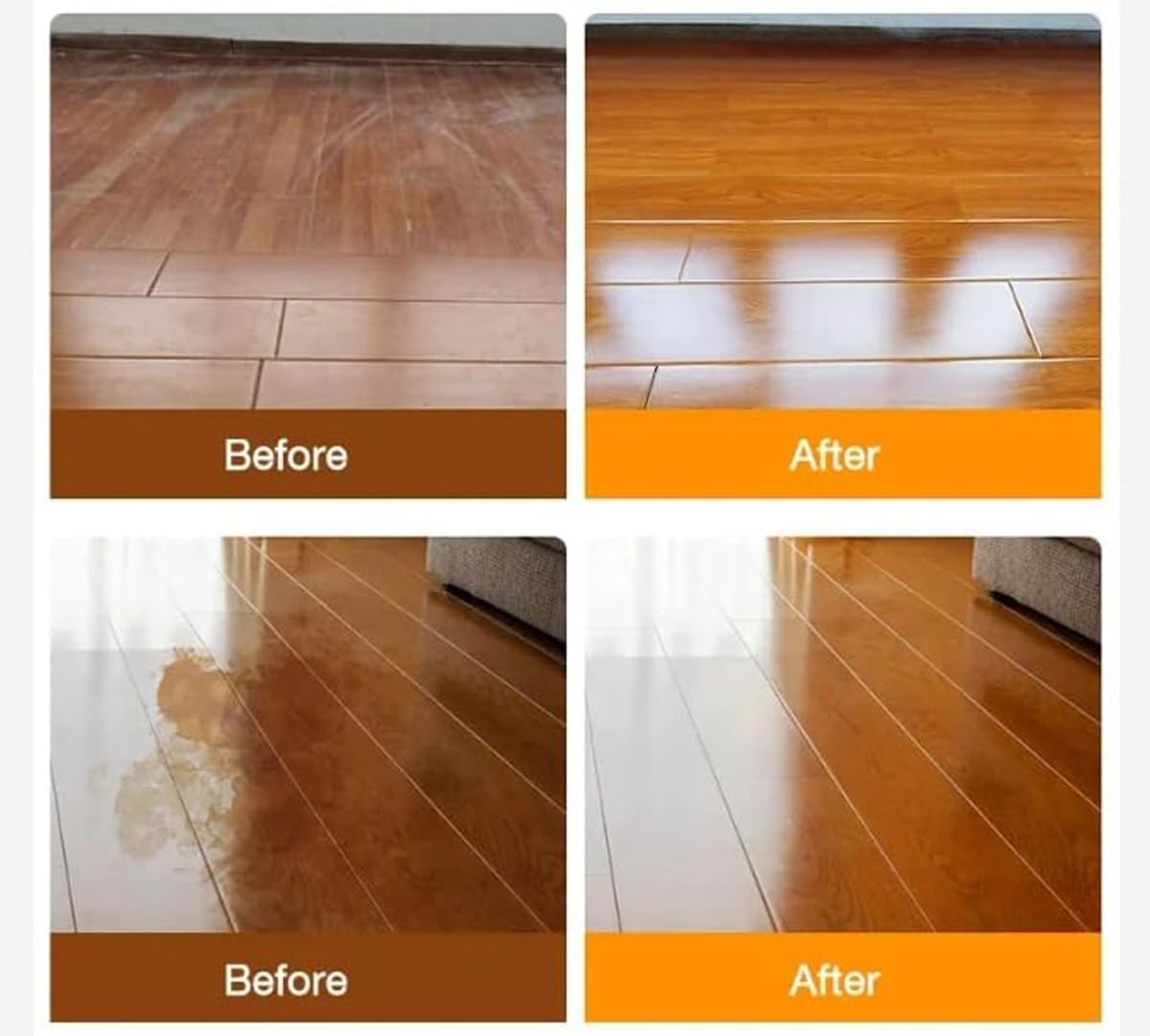 Cera líquida para el cuidado del suelo de madera para el hogar, cera de abejas, esmalte para muebles, el aerosol original de cera de abejas, cera de