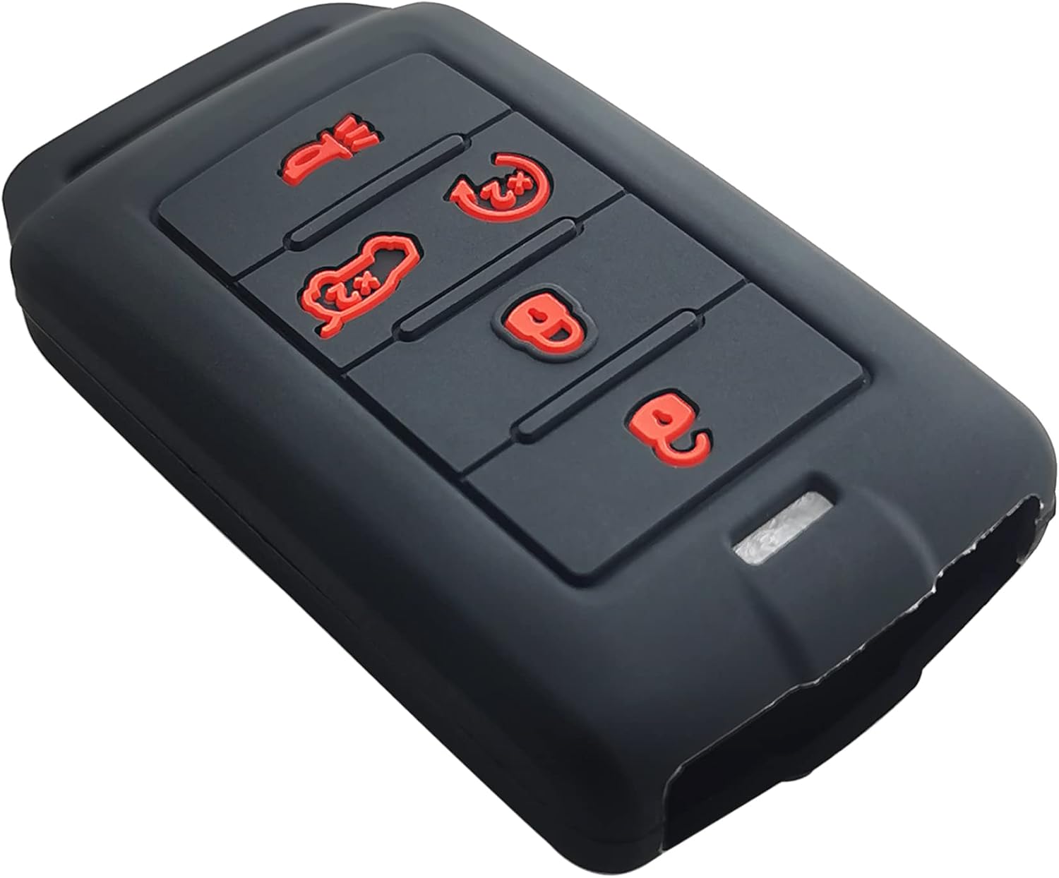 2 fundas de goma para llavero Coolbestda 5B sin llave para Jeep Grand Cherokee Grand Wagoneer 2021 2022 68377534AB M3NWXFOB1