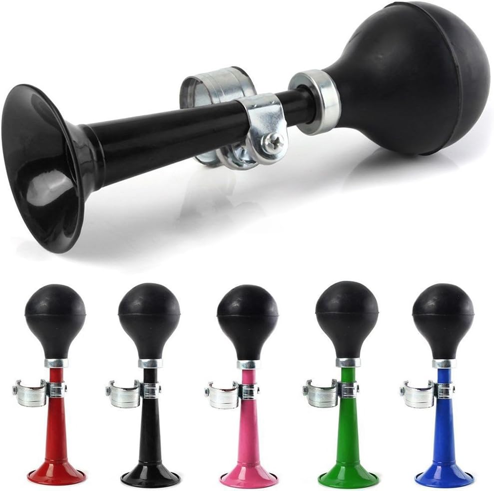 Bocina de aire de bicicleta, campana de bicicleta, manillar de bicicleta de bicicleta de ciclismo retro, campana de bocina de aire fuerte, alarma de