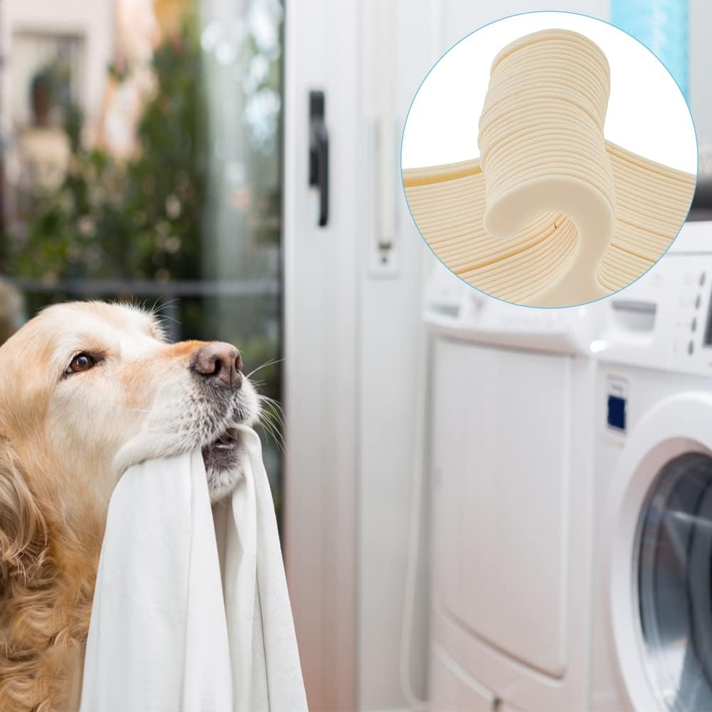 40 perchas de plástico para ropa para mascotas, perchas de gasa de limón para animales pequeños, perchas de ropa con estampado de patas de mascotas,