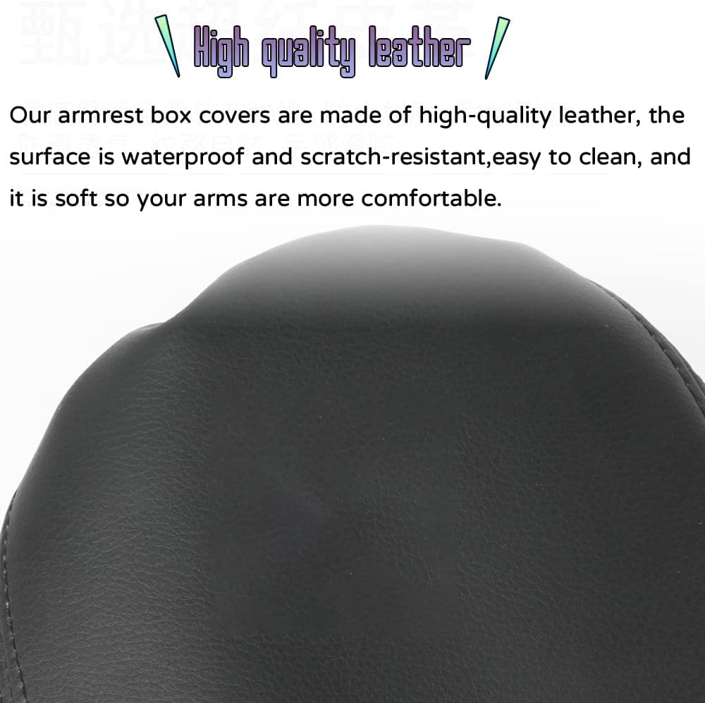 Accesorios interiores personalizados para Lexus RZ 450e NX 250 NX 350 NX 350h NX 450h+ 2022 2023 Funda de cuero para reposabrazos central, cojín