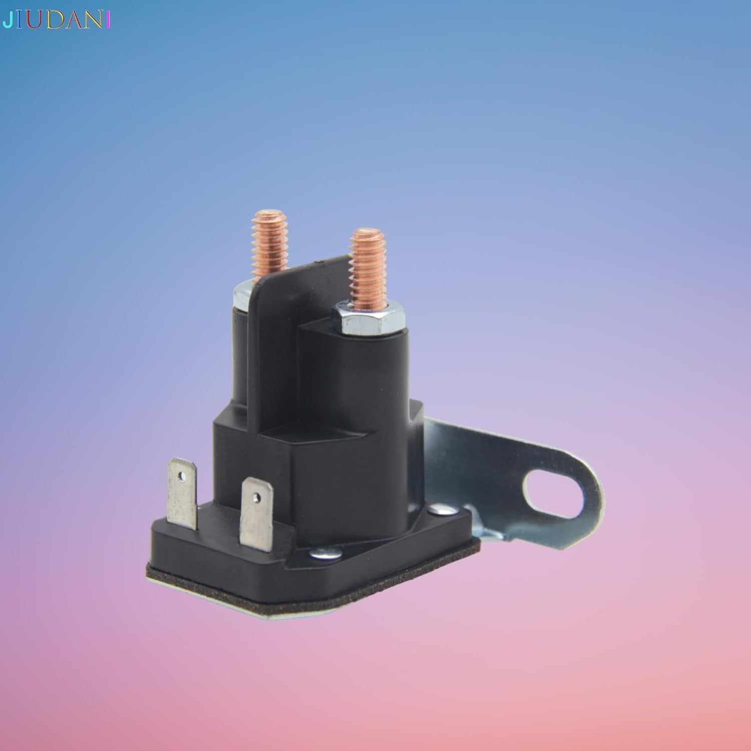 Solenoide de arranque de repuesto de 12 V compatible con tractores de césped John Deere, MTD y Cub Cadet (AM138068 725-04439)