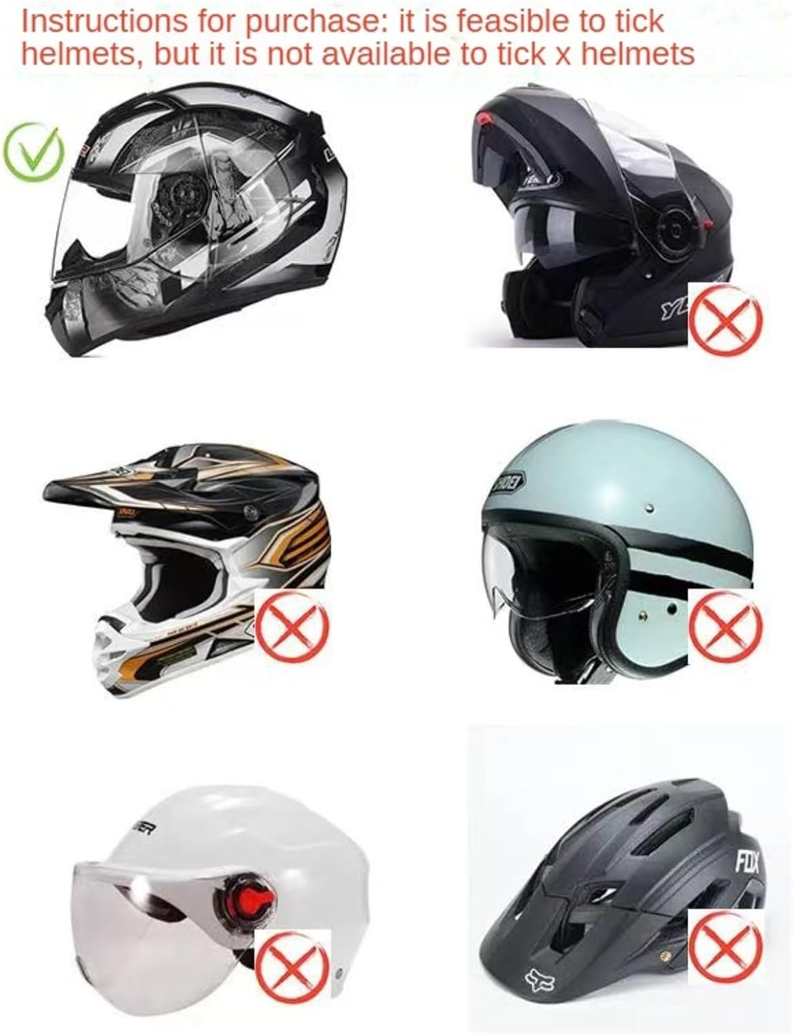 Funda para casco de motocicleta de cara completa, fácil de instalar, tapa antipolvo, casco de motocicleta, paseos divertidos, juego de felpa