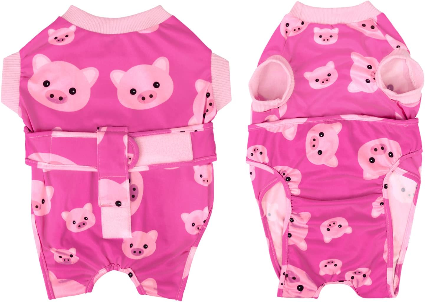 CuteBone Traje de recuperación de cirugía para perros, mono quirúrgico para gatos, trajes de cuerpo femenino, para evitar que las mascotas laman