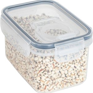 Organizadores y almacenamiento de cocina, contenedores de almacenamiento de plástico transparente individuales con tapas, tarro hermético de cocina, Organizadores y almacenamiento de cocina, contenedores de almacenamiento de plástico transparente individuales con tapas, tarro hermético de cocina,
