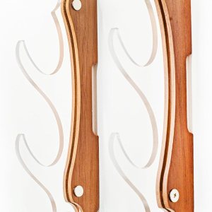 Soporte de pared Katana de acrílico transparente para armas, soporte de pared para espada, soporte de espada samurái, soporte de exhibición Soporte de pared Katana de acrílico transparente para armas, soporte de pared para espada, soporte de espada samurái, soporte de exhibición