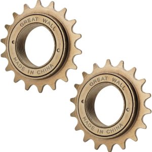 2 piezas de rueda libre de bicicleta de una sola velocidad, 18T compatibles con piezas de repuesto de ciclismo de una sola velocidad de 12 x 18 2 piezas de rueda libre de bicicleta de una sola velocidad, 18T compatibles con piezas de repuesto de ciclismo de una sola velocidad de 12 x 18